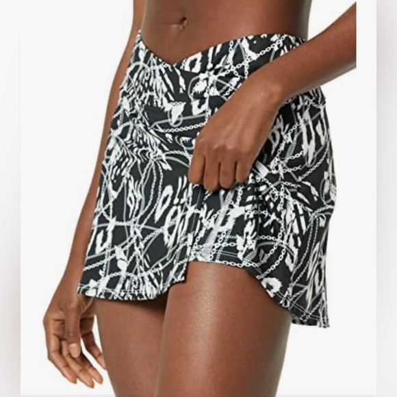 EleVen by Venus Williams Pants - EleVen-Venus Williams 90’s Girl Tennis Skirt Black&White Chain Pattern   L   NWT